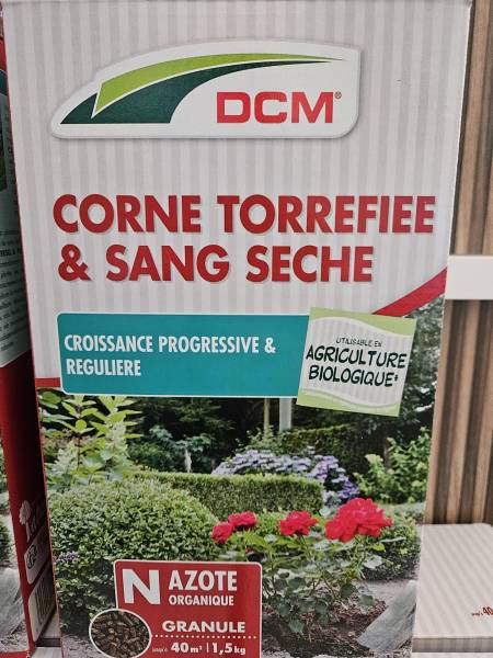 mélange corne/sang
