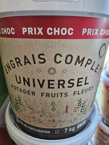 engrais complet organique bio